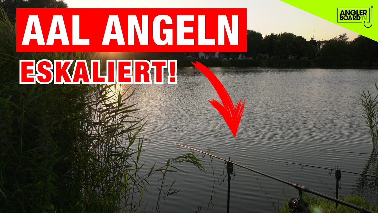 Monster im kleinen Teich🥵🎣! Aal angeln eskaliert!