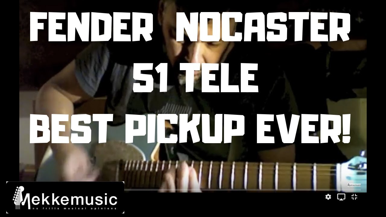 Fender 51 Nocaster Pickup Set - THE BEST PICKUP THERE IS! COMPLETE REVIEW