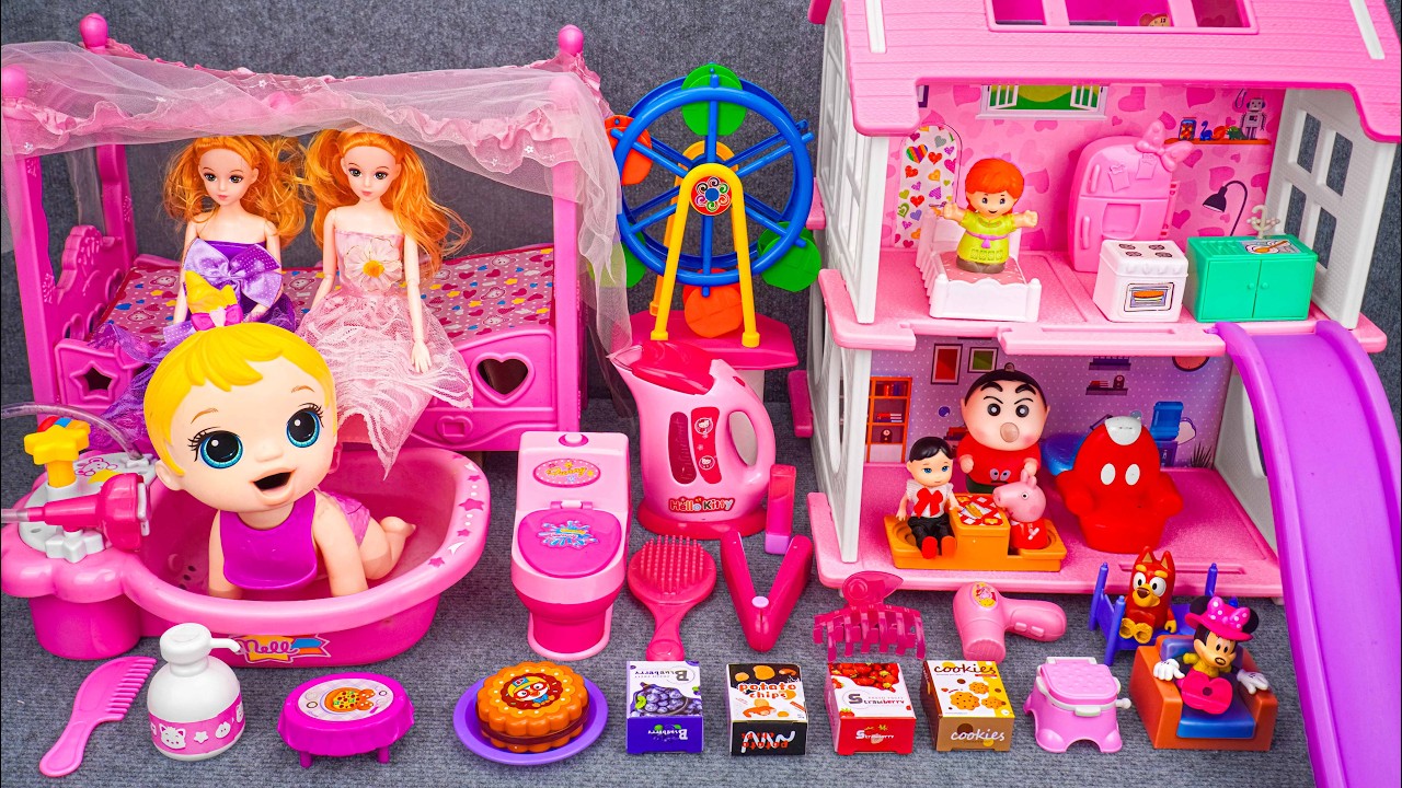 127 Mins Satisfying Unboxing Cash Register and Cooking Playset, Peppa Pig Toys Collection Review