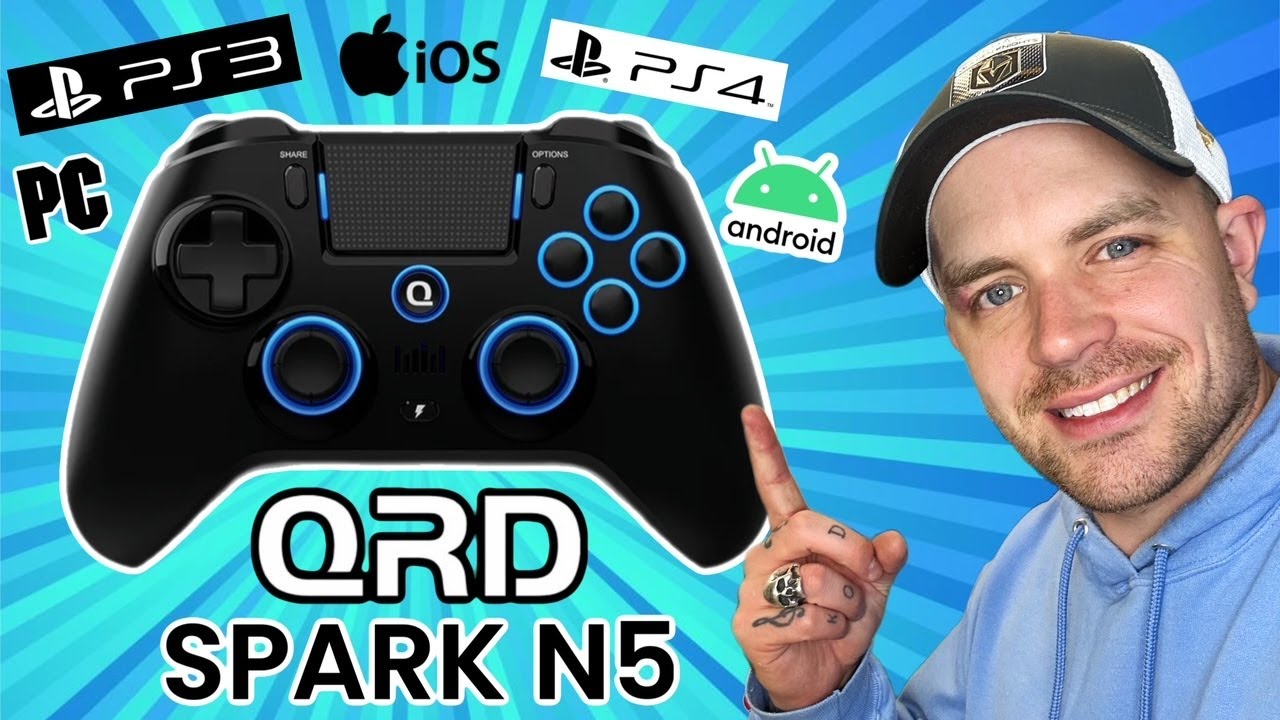 The QRD Spark N5 Wireless Controller w/ Hall Effect Rocks!