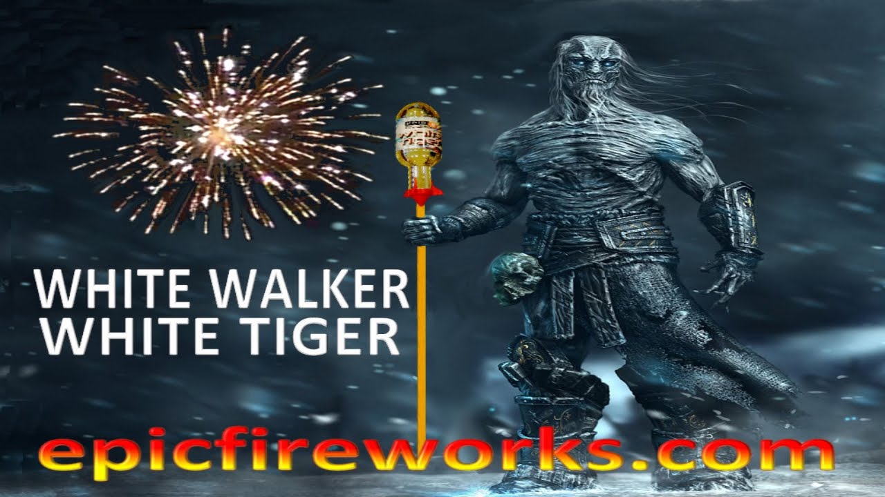 1.3G White Tiger Rocket by Epic Fireworks
