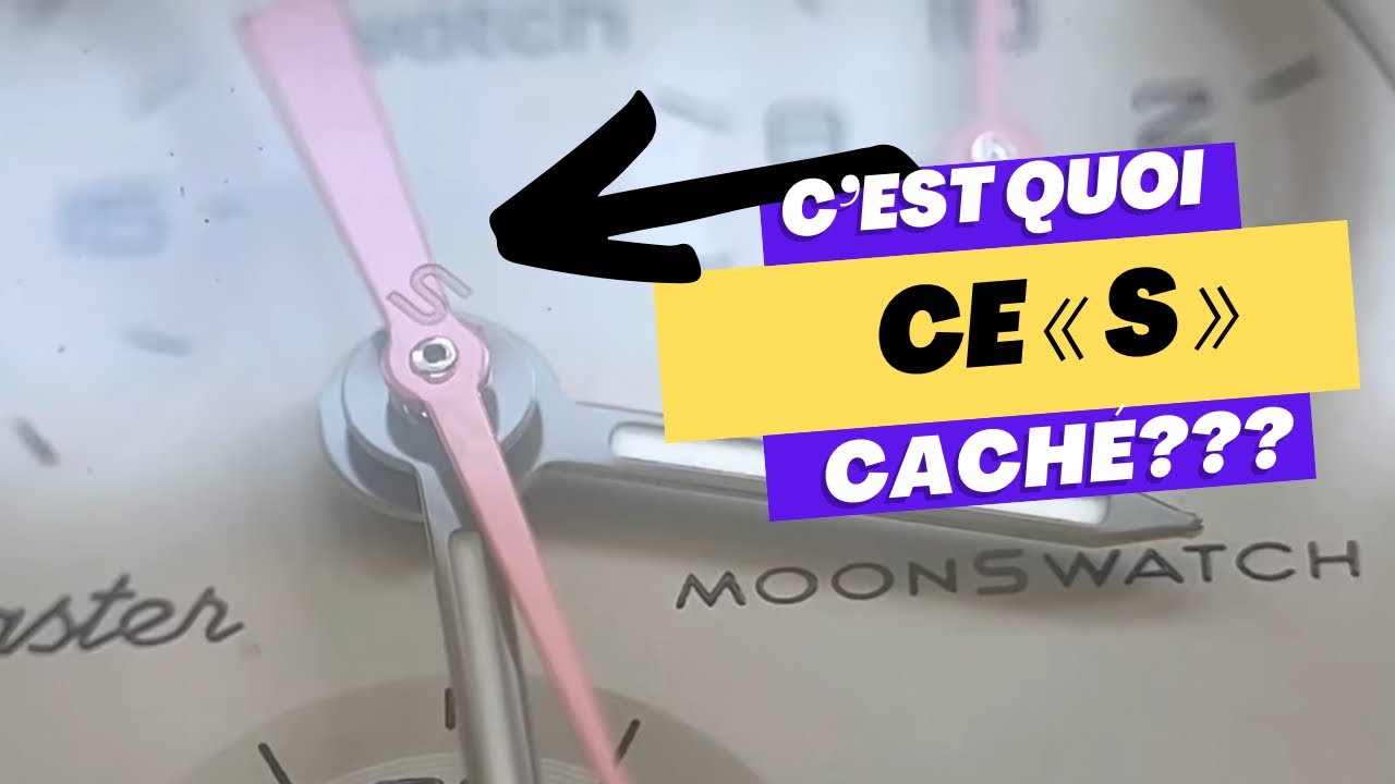 Mon Omega Moonswatch: le S cach&eacute; dans le verre saphir et autres d&eacute;tails