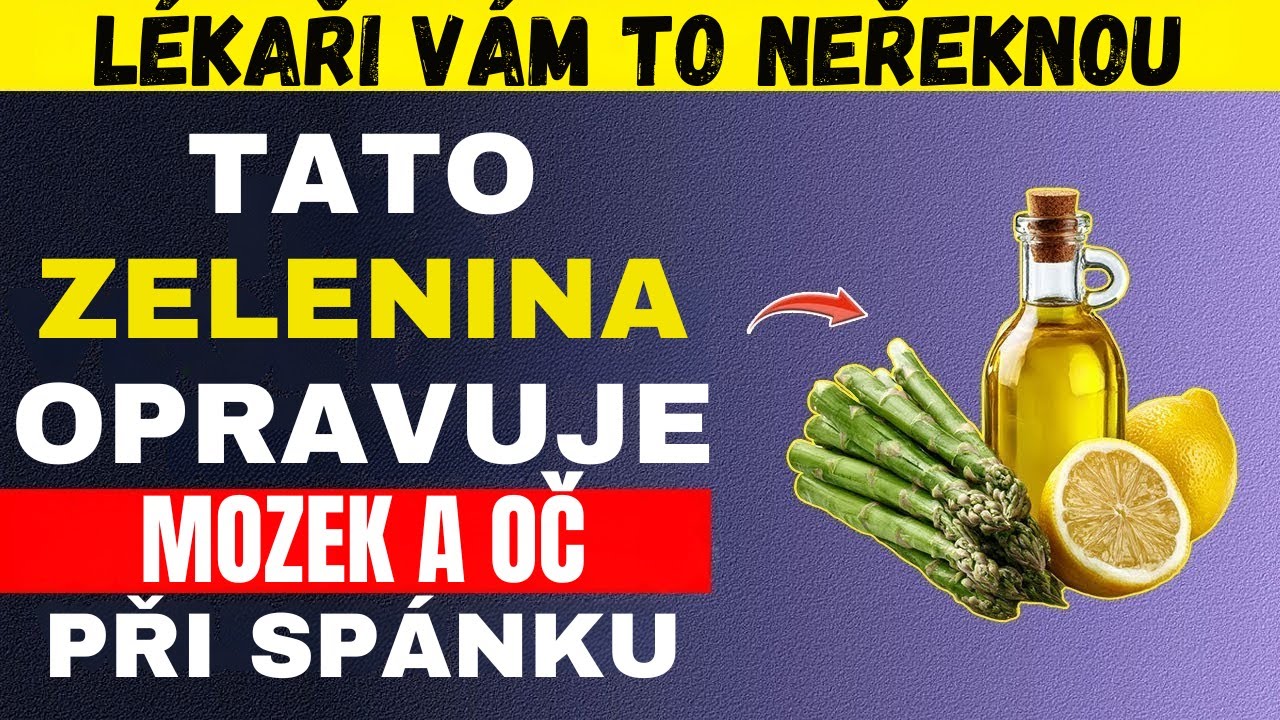 Senioři: Jezte tyto 4 druhy zeleniny, kter&eacute; během sp&aacute;nku regeneruj&iacute; mozek a zrak