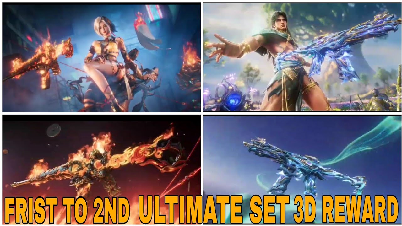 FRIST ULTIMATE SET NEW HONEY BADGER GUN//2ND ULTIMATE SET M416 NEW GUN// NEXT ULTIMATE SET TRAILER
