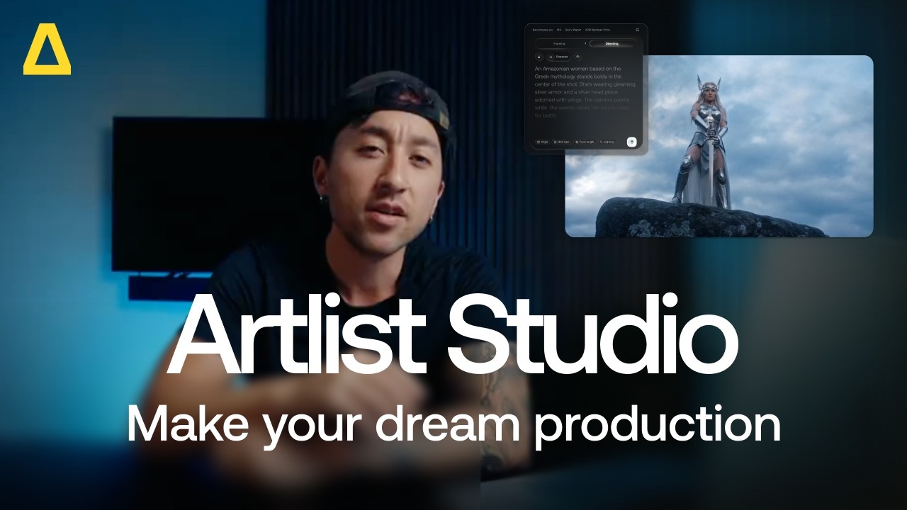 Полное пошаговое руководство по Artlist Studio.