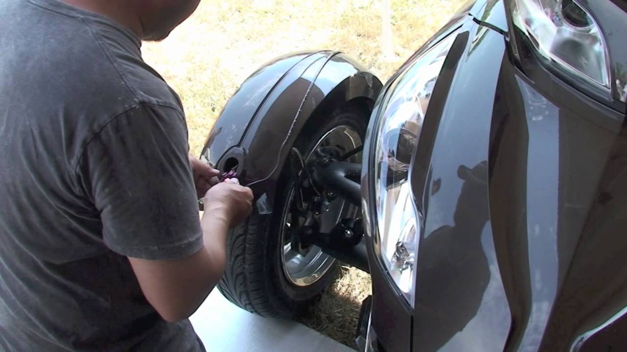 Spyderfest Magog 2012 LED fender lights install