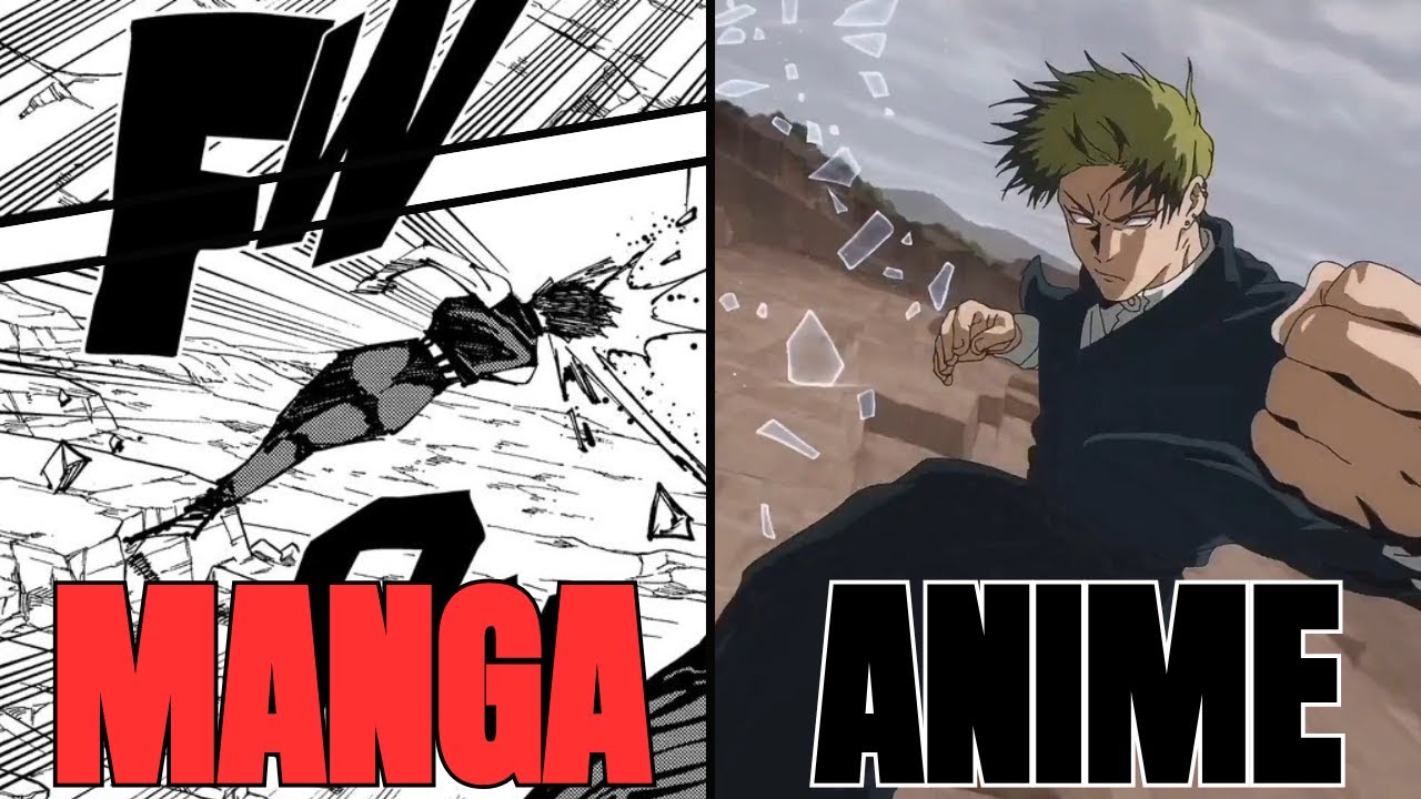 How the Anime adapted Maki vs the Zenin Clan