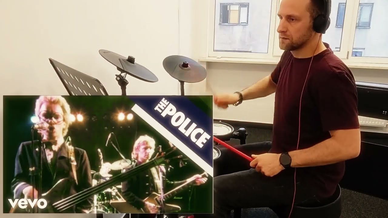 🎶 The Police – Can't Stand Losing You | Drum Cover