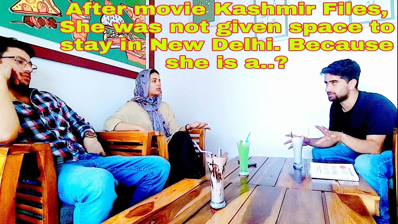 Nadia dee was not welcomed in Delhi after release of movie Kashmir Files😥 @mubashirkashmirii