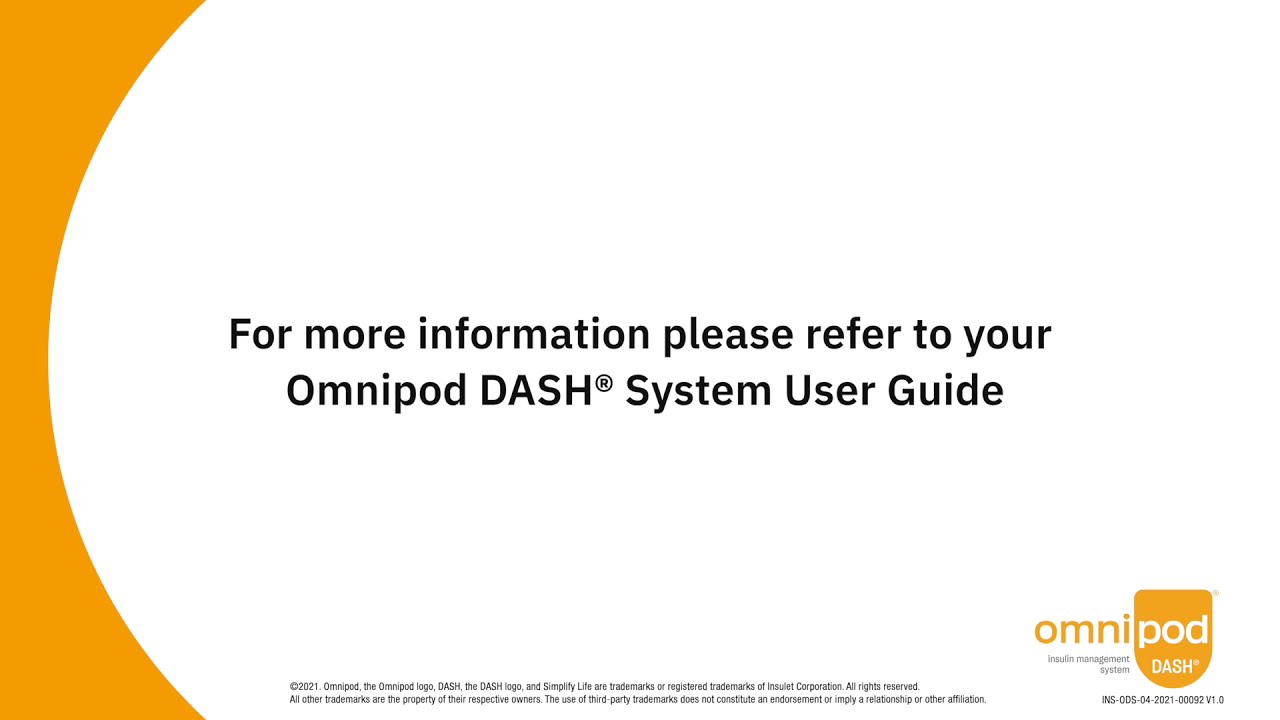 Omnipod DASH® - Uploading to Glooko