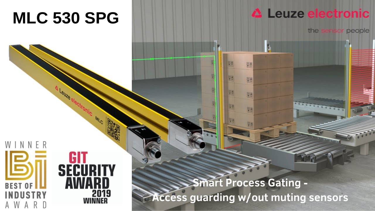 Leuze electronic - Safety light curtains MLC SPG - Sensor-free muting