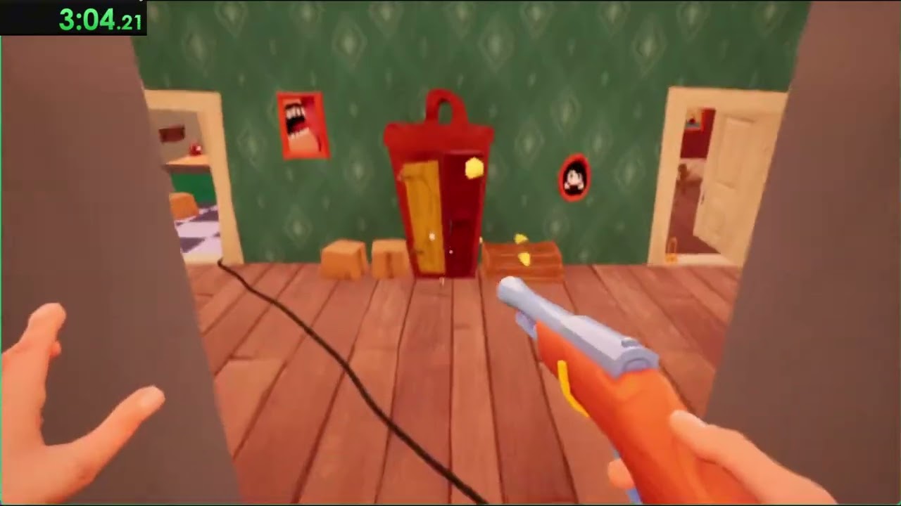 Aloha Hoa Noho Speedrun Any% No Major Skips (5:11.87) | Hello Neighbor Mods