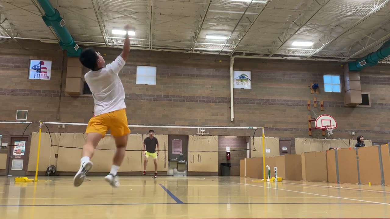 Badminton sigle Shenghong vs Zexing July 21, 2023 part 1