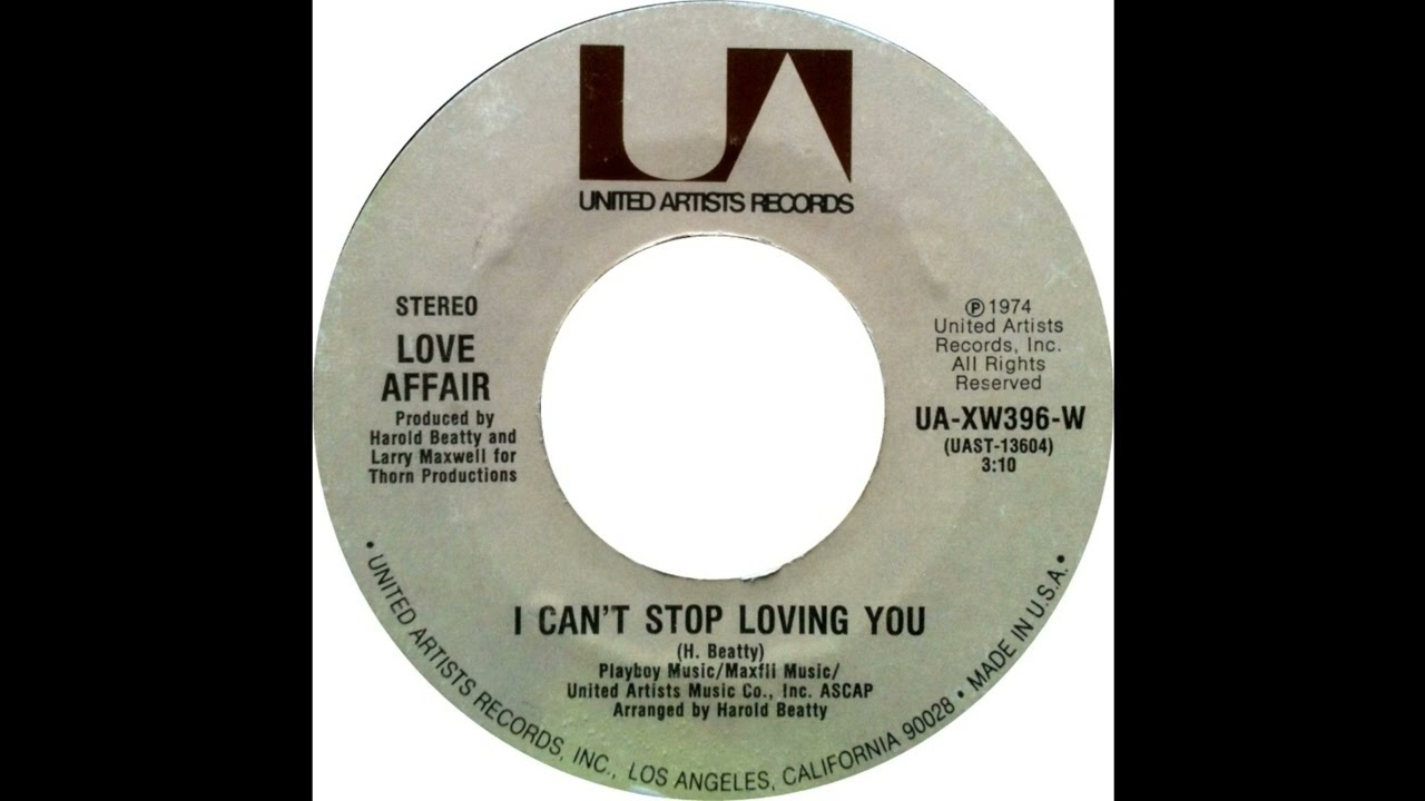 Love Affair - I Cant Stop Loving You [SOUL]