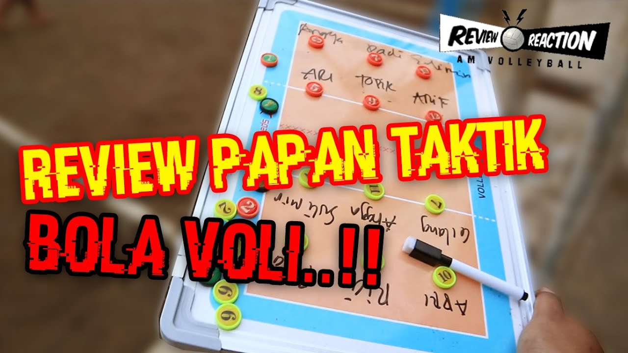 REVIEW...PAPAN TAKTIK BOLA VOLI..!!