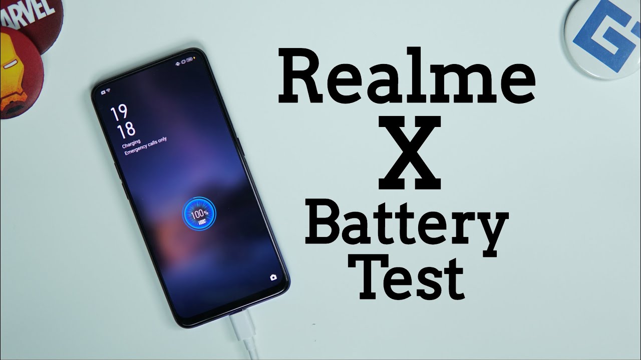 Realme X Battery Drain Test, SOT, Fast Charging Test with 20W Vooc Charger - Great battery unit!