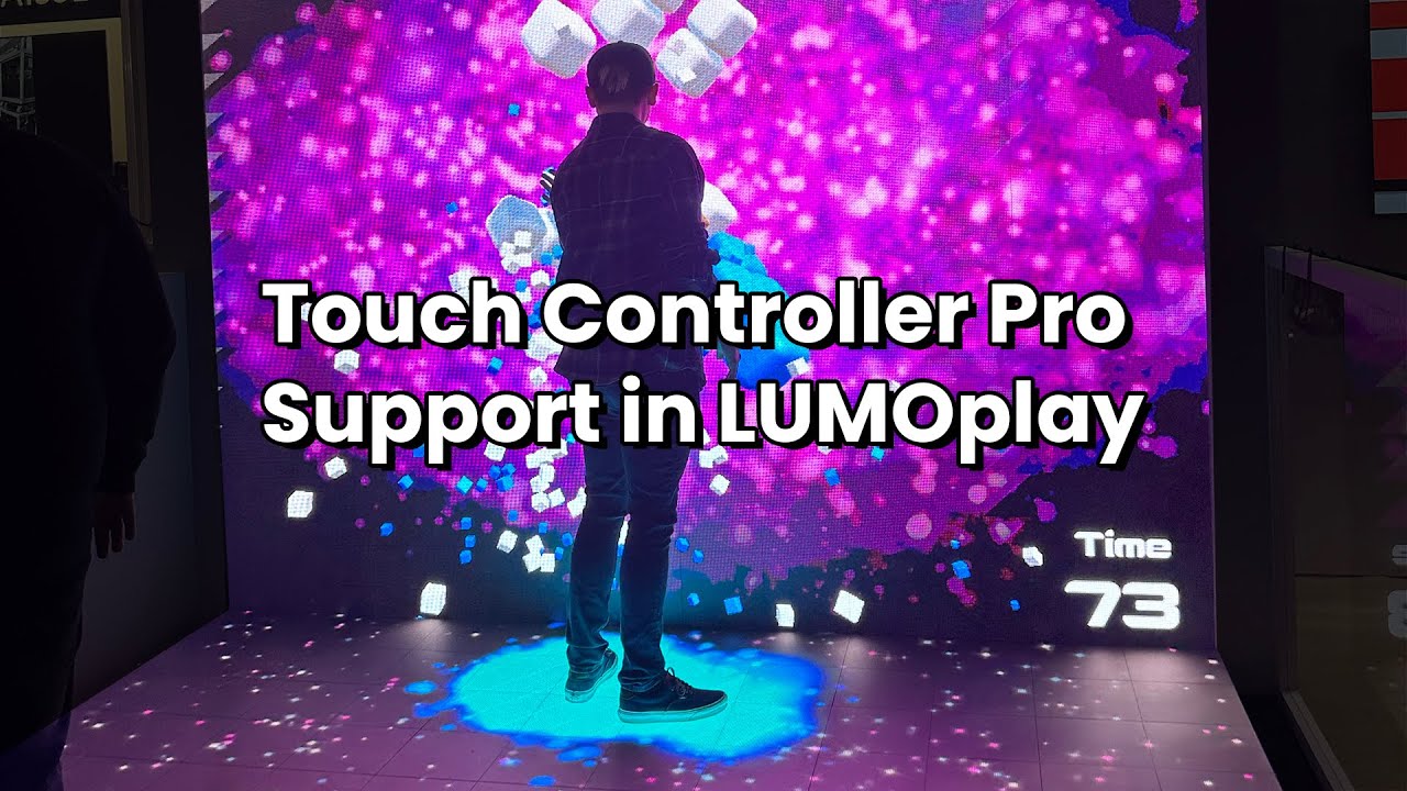 Interactive LED floors & walls