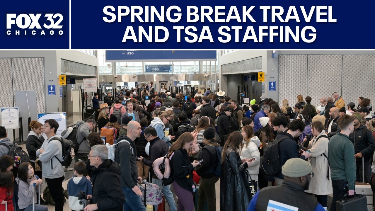 TSA pay freeze impacting spring break travel