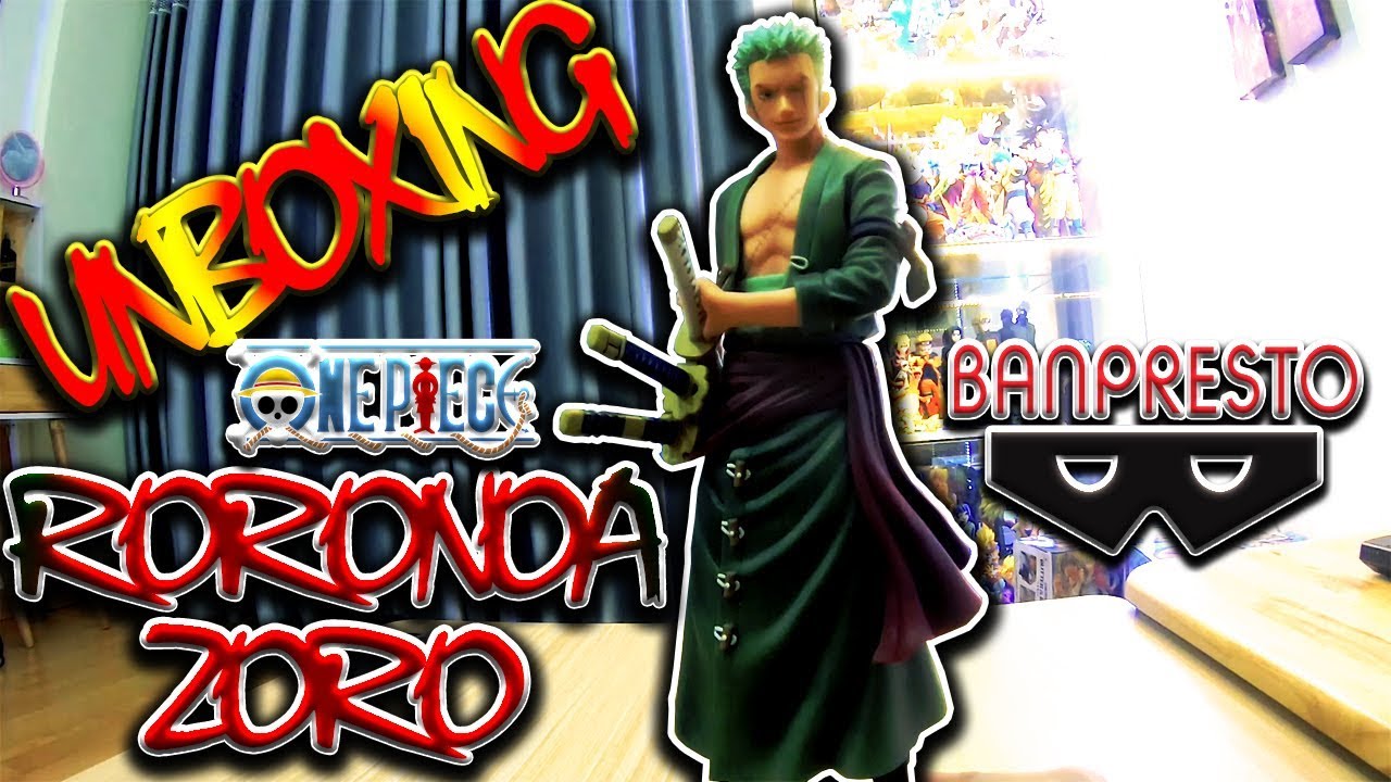 UNBOXING ONE PIECE - BANPRESTO GRANDISTA - THE GRANDLINE MEN - RORONOA ZORO