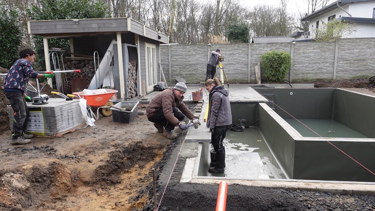Schwimmteich bauen mit Filterteich | Dokumentation