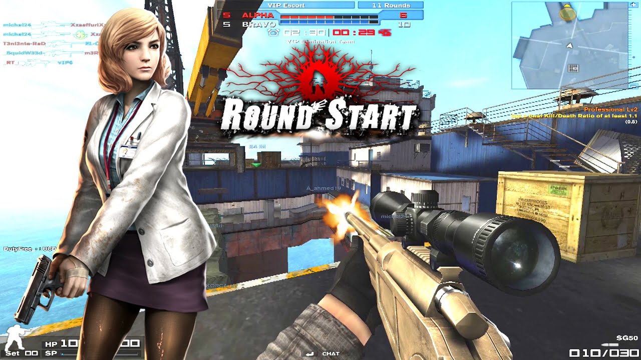 Combat Arms - OIL RIG VIP ESCORT GAMEPLAY!