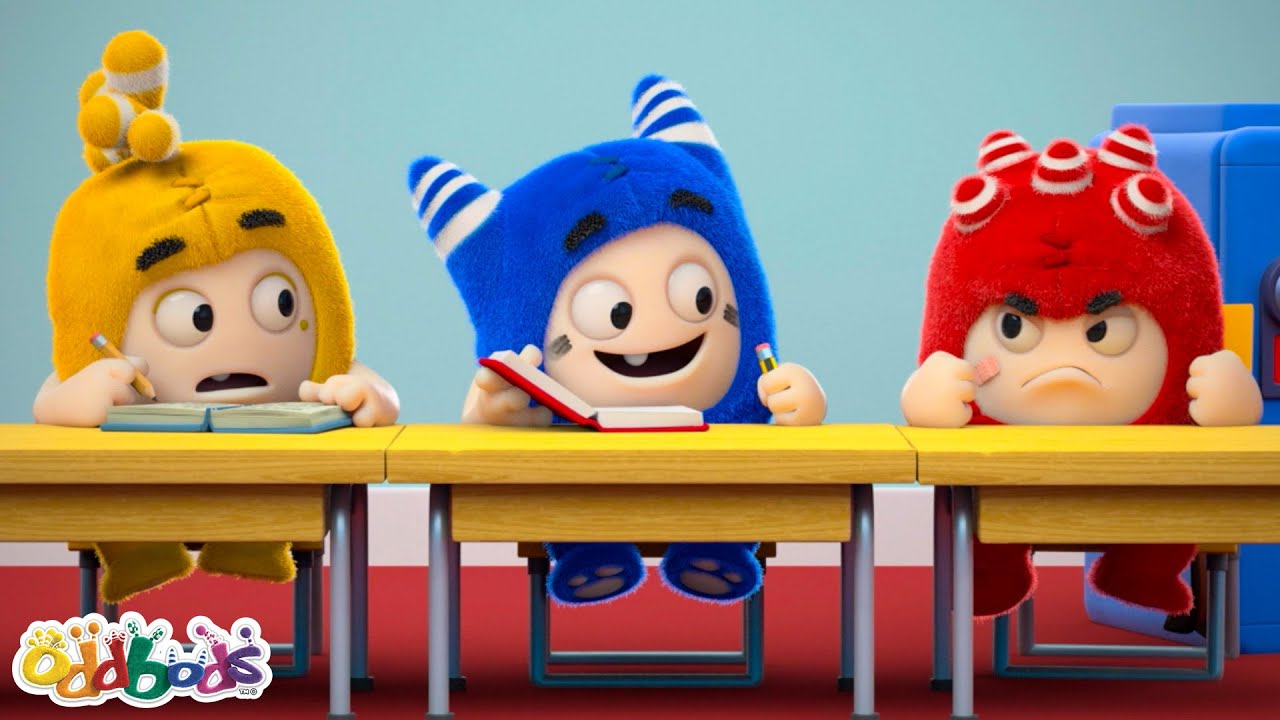 Baby Oddbods at School! | 1 HOUR | Oddbods Full Episode Compilation | 2023 Funny Cartoons for Kids