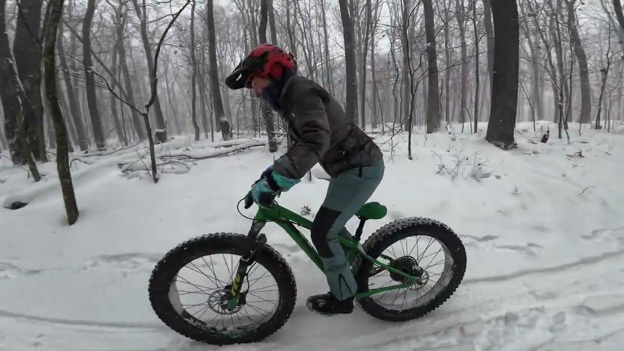 First fat bike ride of the season