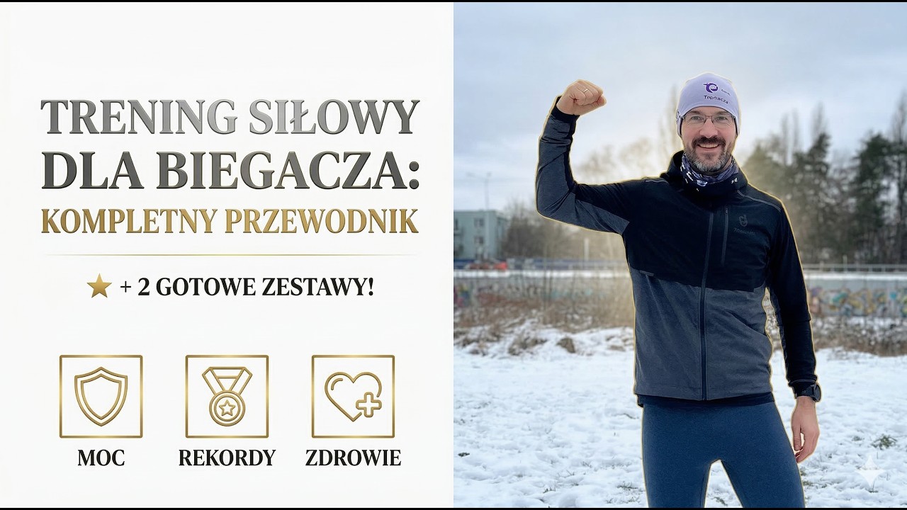 Trening siłowy dla biegacza: kompletny przewodnik + 2 gotowe zestawy. Dlaczego boisz się  ćwiczyć?