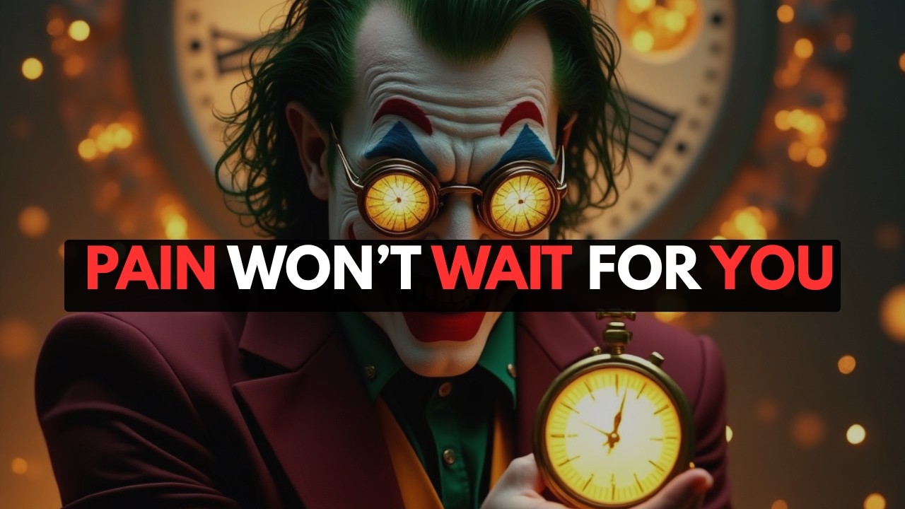 Inaction is a Slow Death | Nobody Will Save You | Dark Motivation | Joker Speech