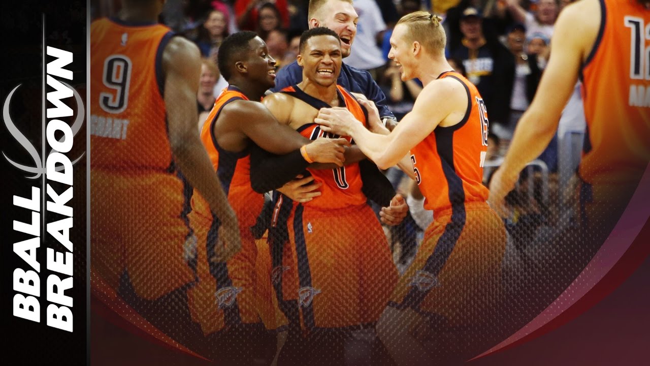 How Russell Westbrook Attacks In The Offense 2016-17 MVP Season