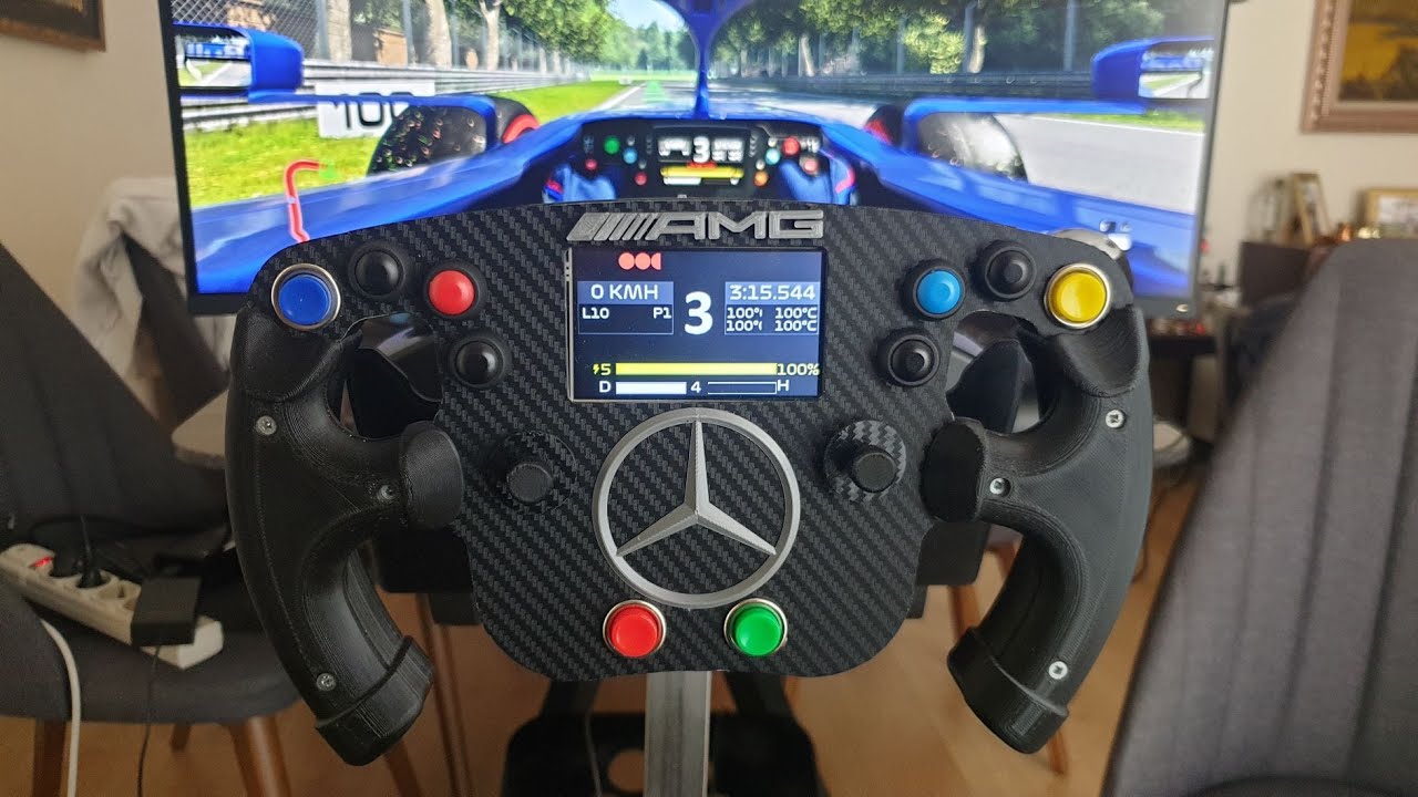 Diy Formula 1 Steering Wheel.