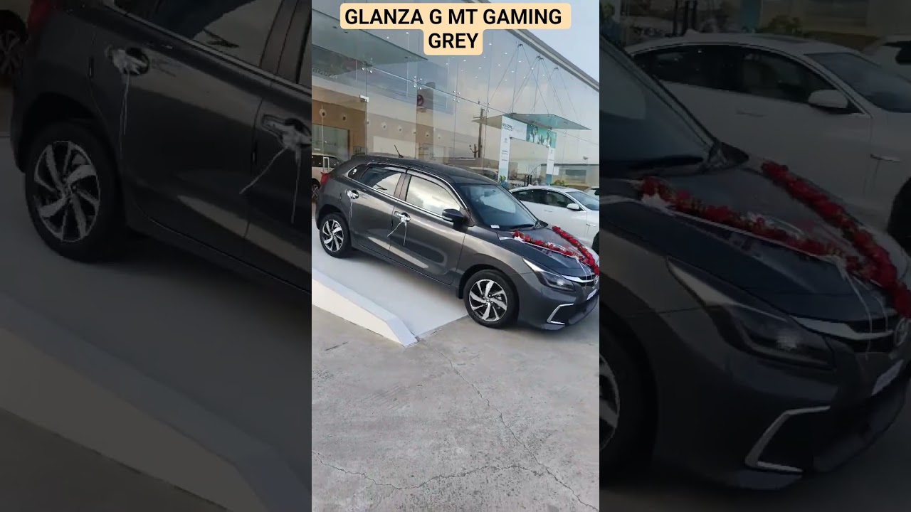 Toyota Glanza 2025 | G MT Gaming Grey #viral #automobile #dhirtoyota #glanza #toyota