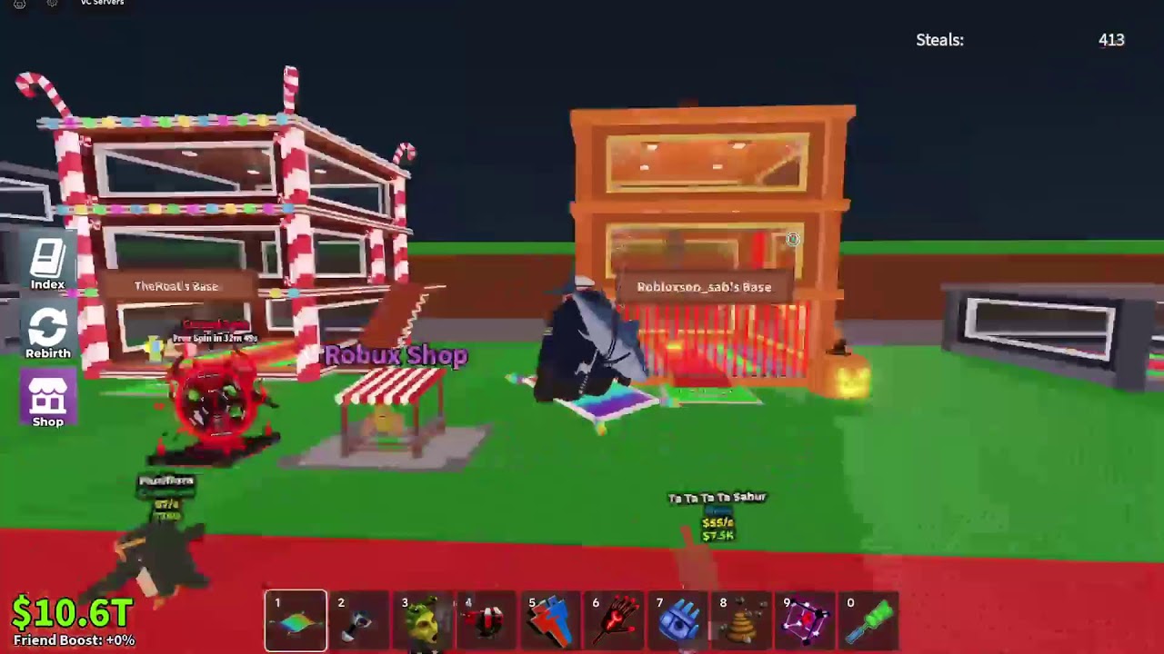 PLAYING SAB TRYING TO STEAL