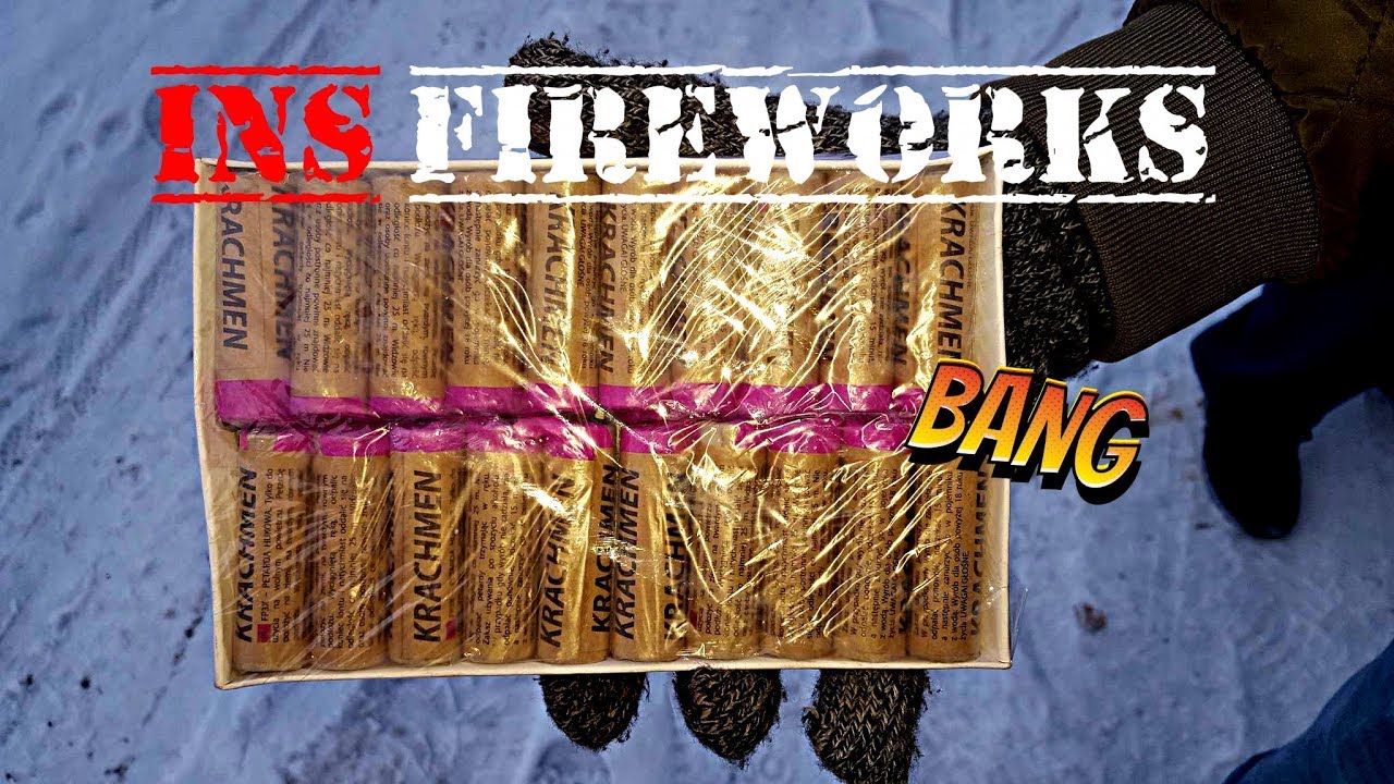 TEST MOCNYCH PETARD FP3X - GAOO W ŚNIEGU I LODZIE