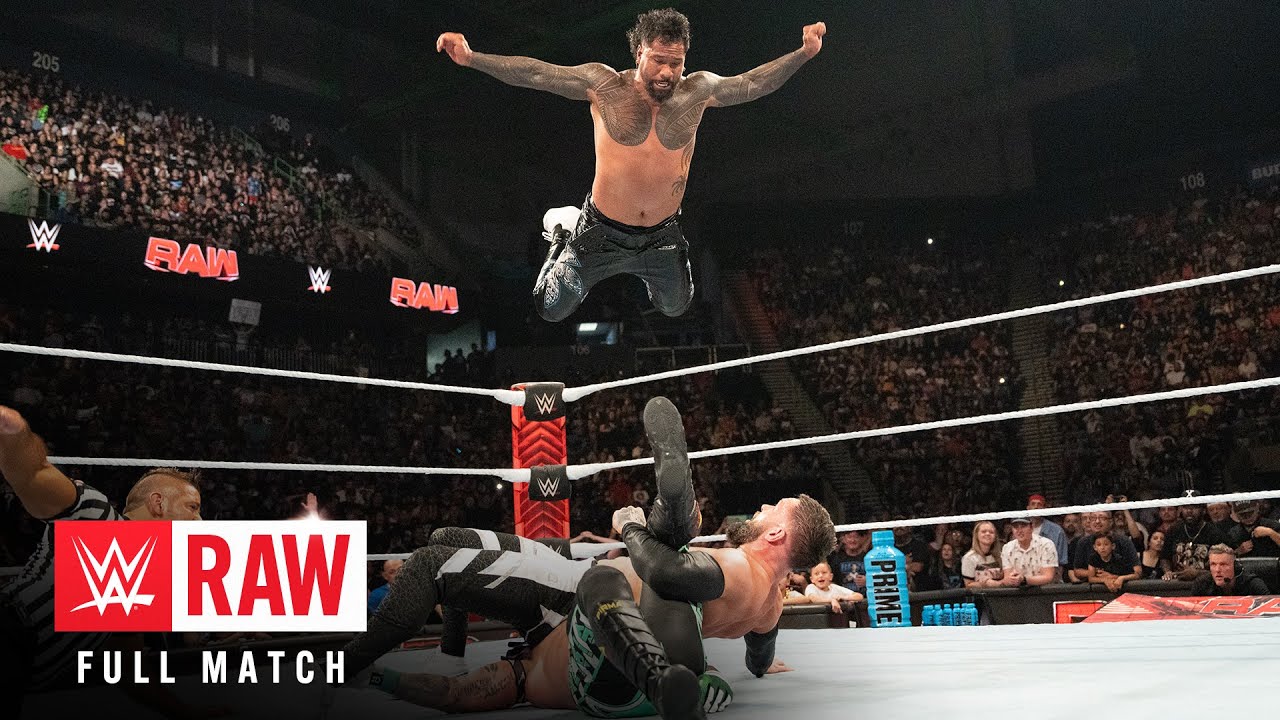 FULL MATCH: Jey Uso vs. Finn B&aacute;lor vs. Rey Mysterio: Raw, June 17, 2024
