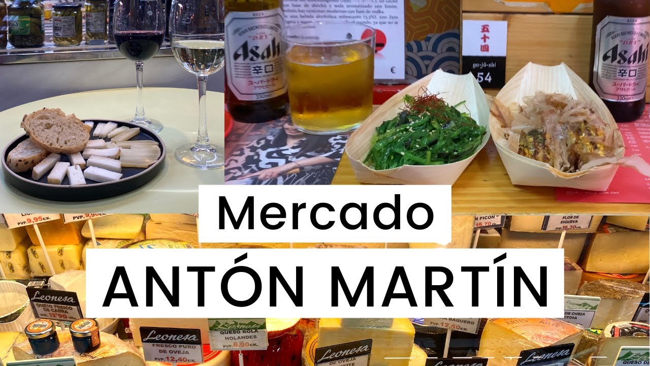 Antón Martín: Un mercado muy local con gastronomía internacional | Recorriendo Madrid