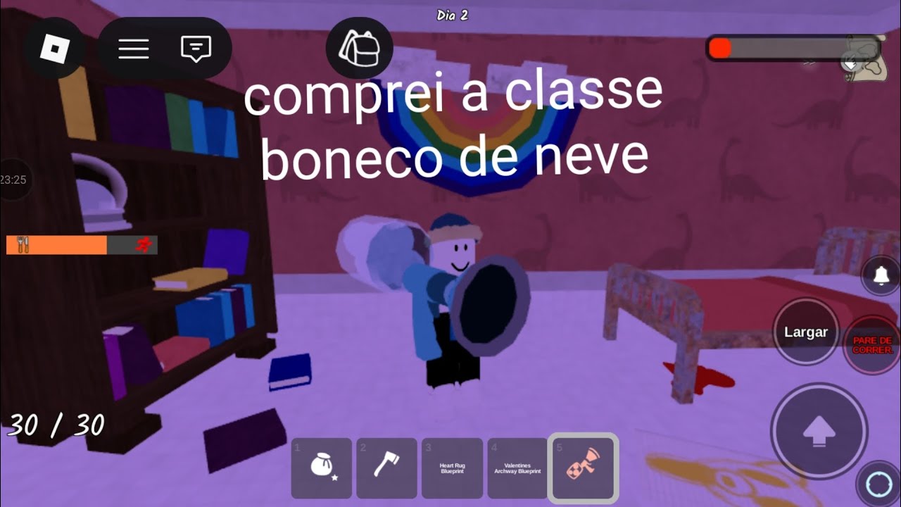 Tentando zerar mas comprei a classe boneco de neve