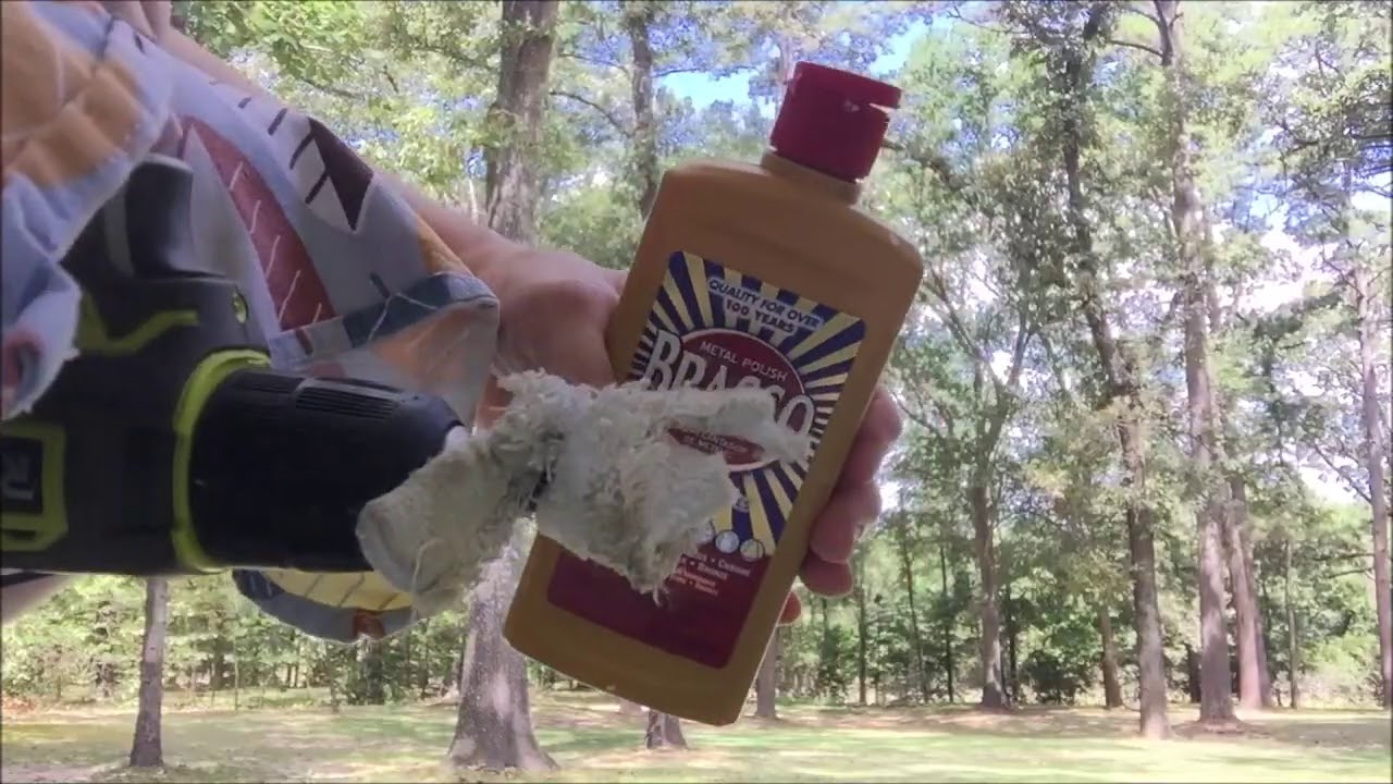 Wrapping a Drill - Cleaning Fire Damage off of Brass - My Junkin life