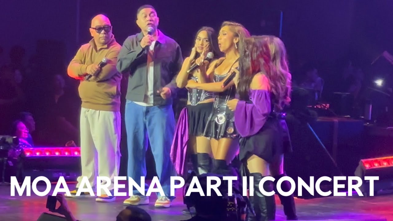 JOSE AT WALLY MAY NI REVEAL SA 2ND CONCERT NG SEXBOMB GIRLS SA MOA ARENA 2025