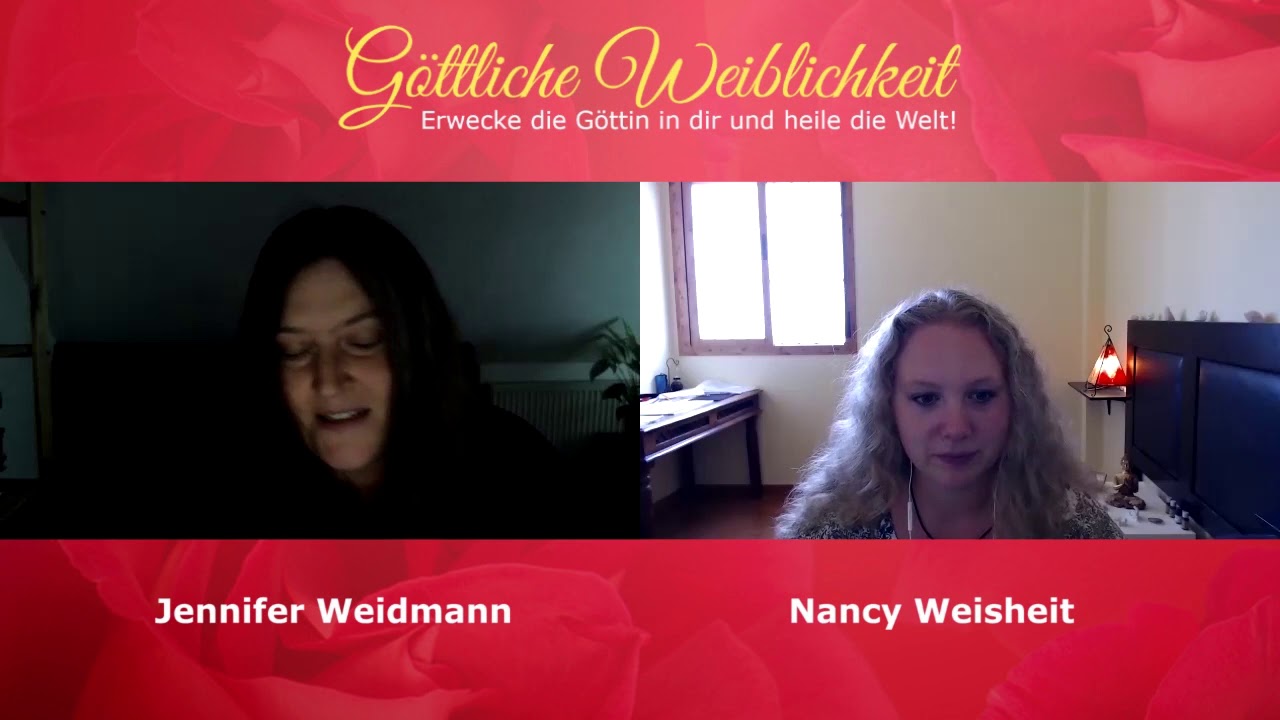 Jennifer Weidmann beim Onlinekongress: G&ouml;ttliche Weiblichkeit