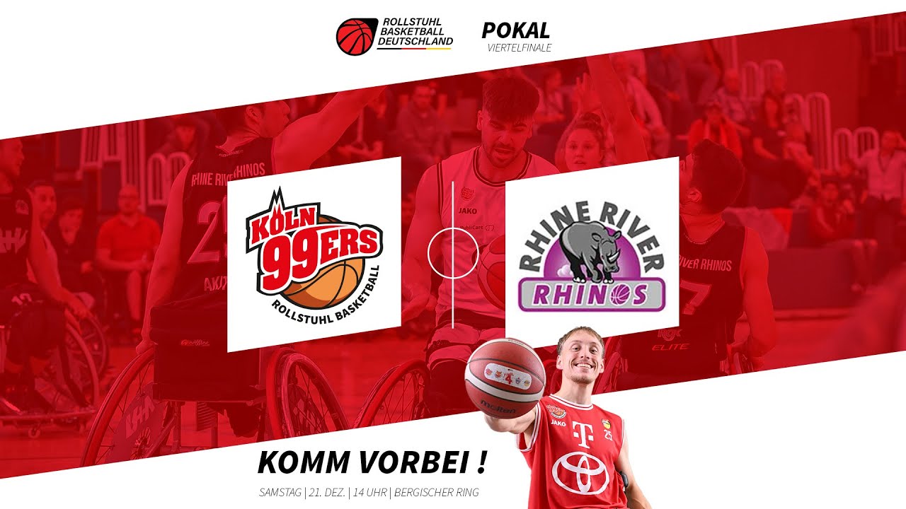 DRS Pokal Viertelfinale: Köln 99ers vs. Wiesbaden