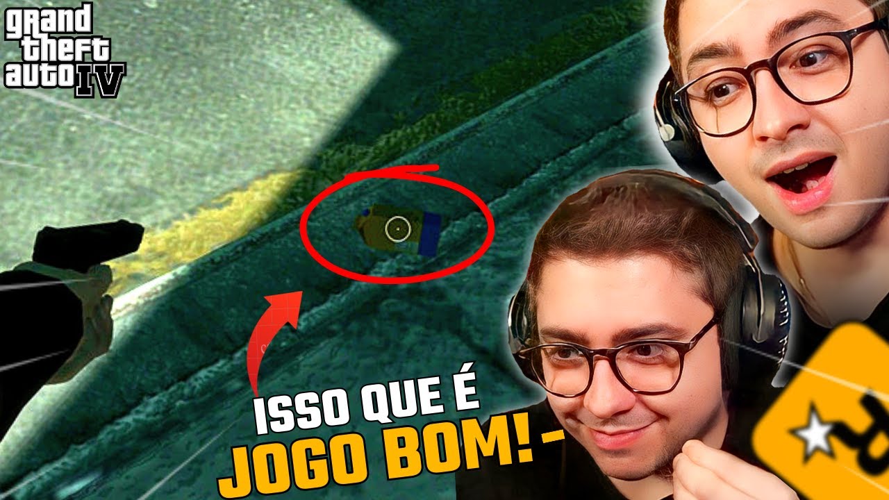 ALANZOKA PROVANDO que o GTA 4 é o MELHOR JÁ FEITO KKKKKKKKKKKKKK
