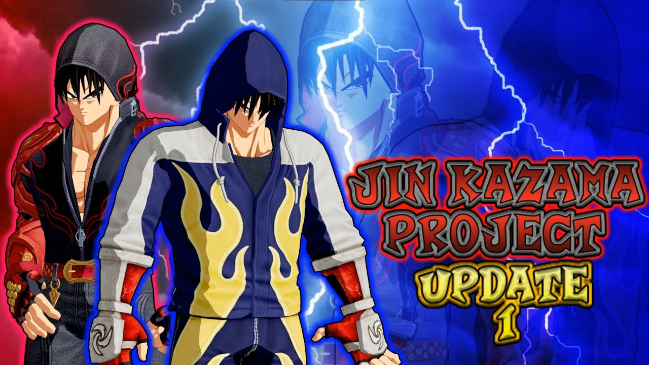 DRAGON BALL FIGHTERZ | JIN KAZAMA PROJECT UPDATE 1