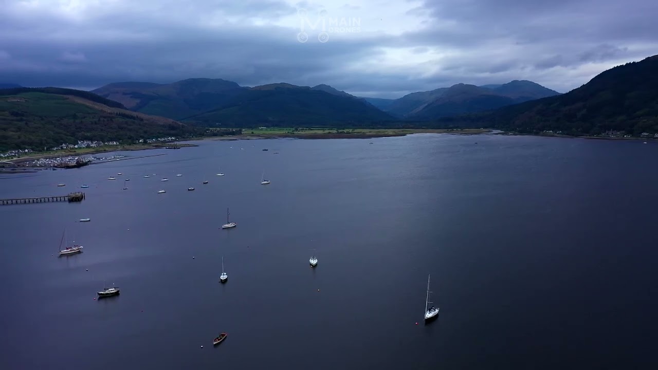Holy Loch Drone   HD 1080p