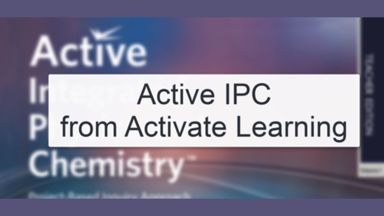 Active Integrated Physics and Chemistry Video