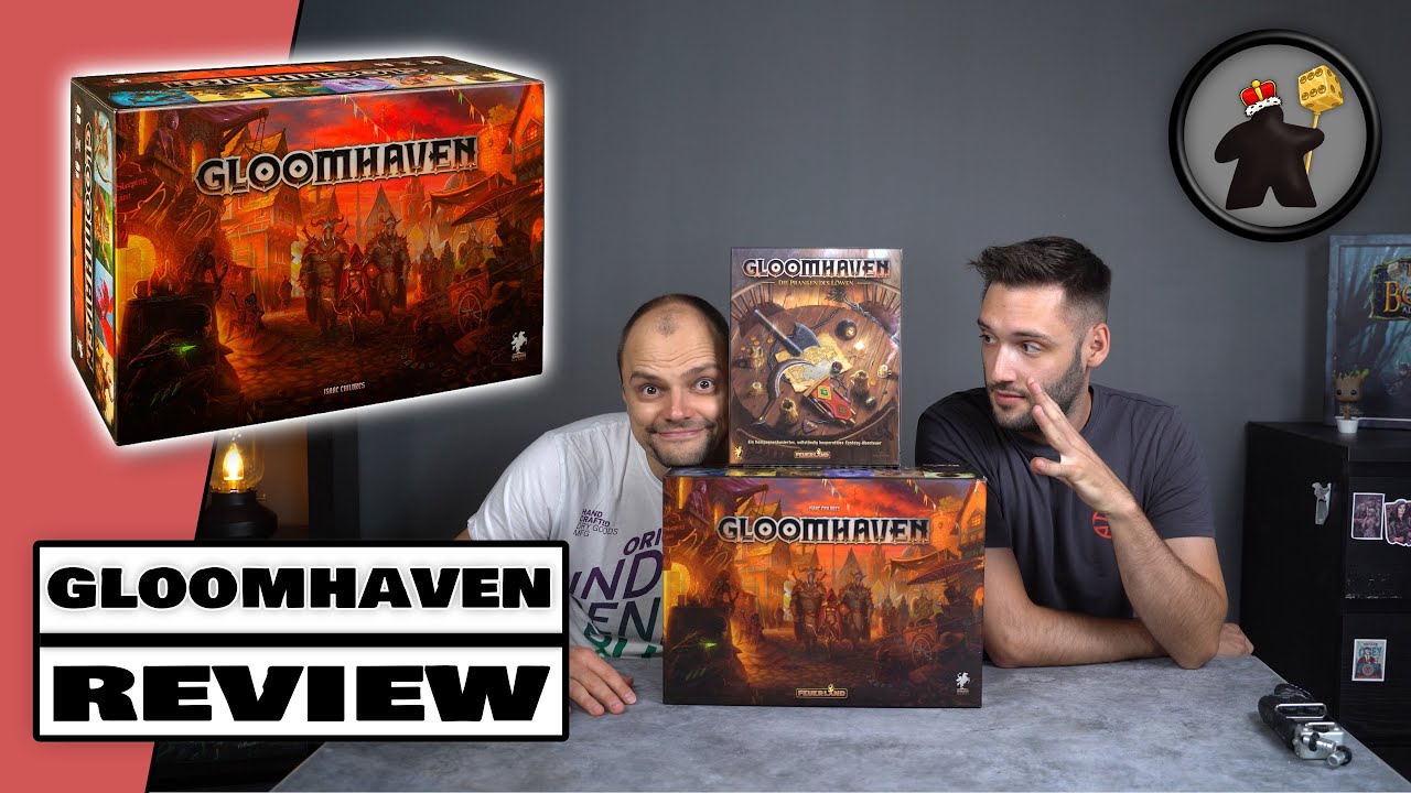 Das beste Spiel? Fazit nach 100h | Review Gloomhaven & Pranken des Löwen | Meeple King