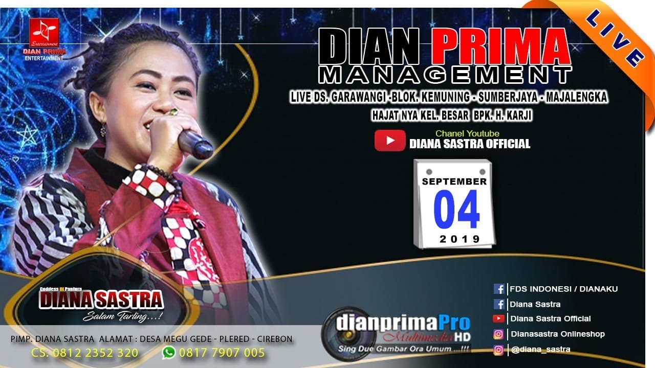 DIAN PRIMA LIVE GARAWANGI | SUMBERJAYA | MAJALENGKA | 4 / 9 / 2019 | SIANG