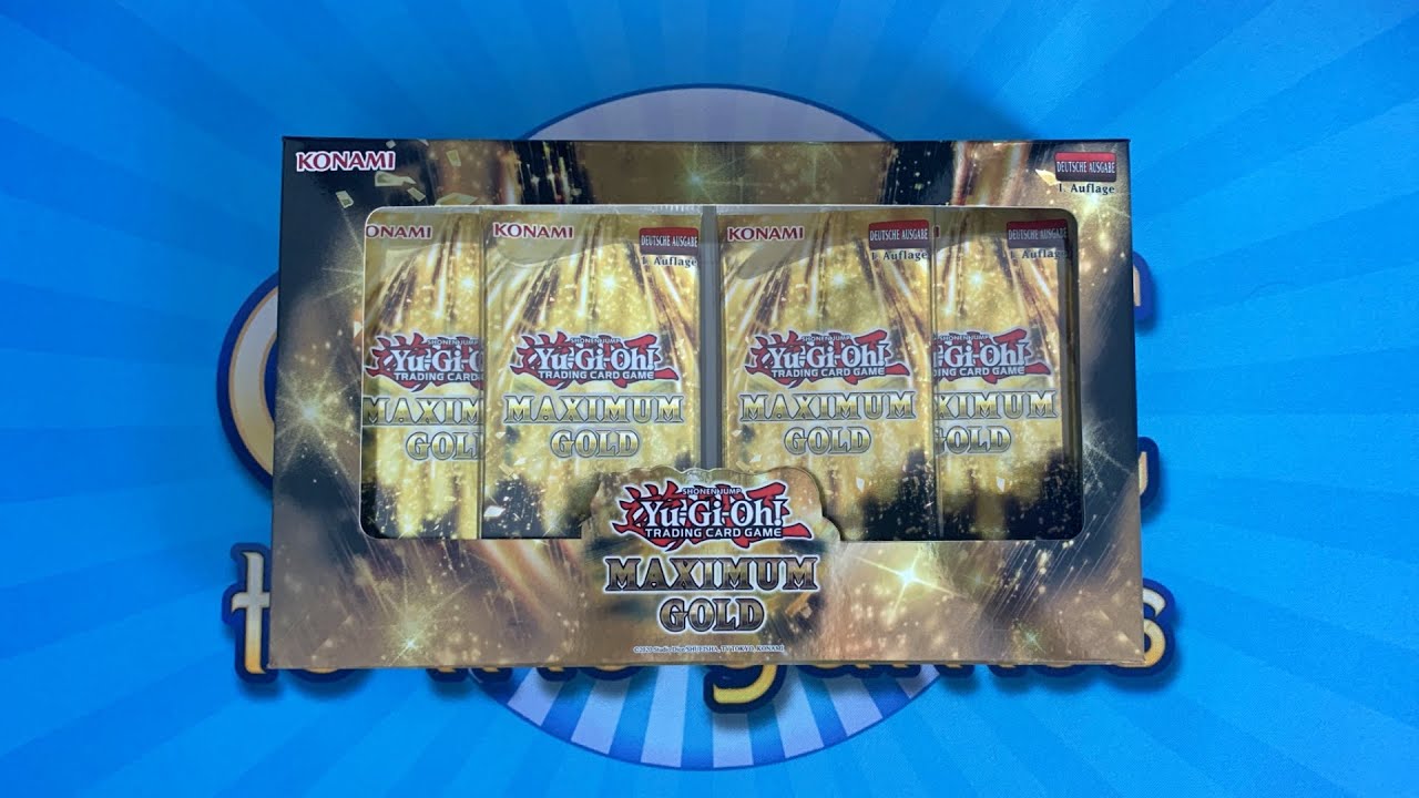 3 BOXEN MAXIMUM GOLD Opening/Unboxing Yugioh Karten + VERLOSUNG