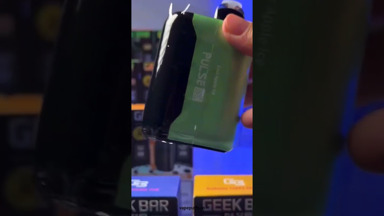 Unboxing Geekbar Pulse Sour Apple Ice Flavour #unboxing #geek