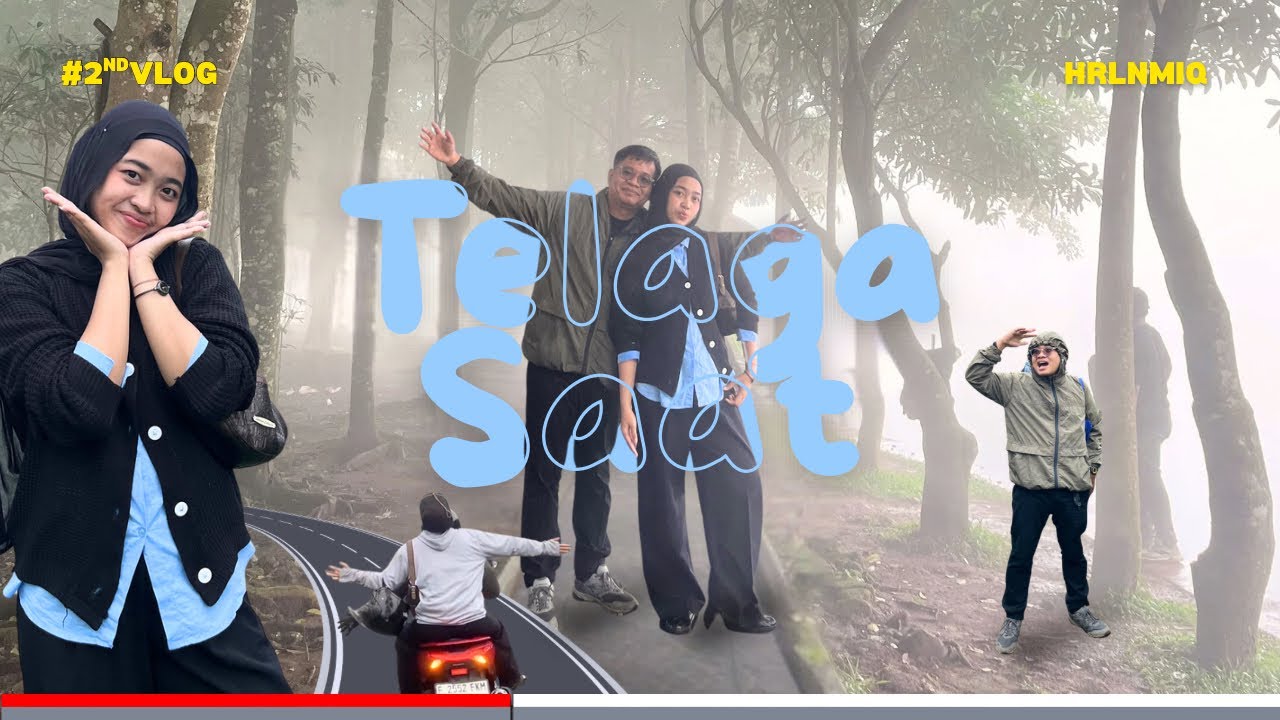 #2ndvlog  PUNCAK BOGOR TRIP | TELAGA SAAT - FULL KABUT